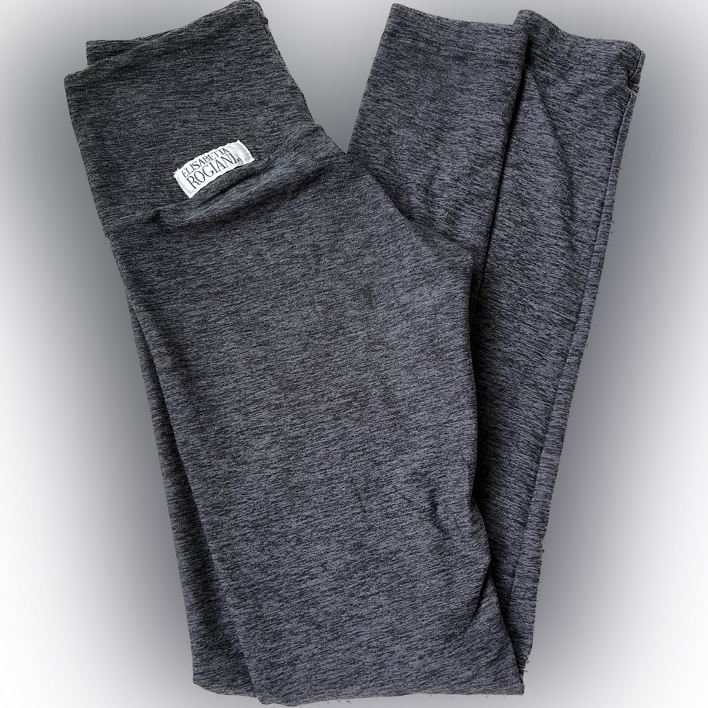 Elisabetta Rogiani Charcoal Gray Butter Leggings - size XS